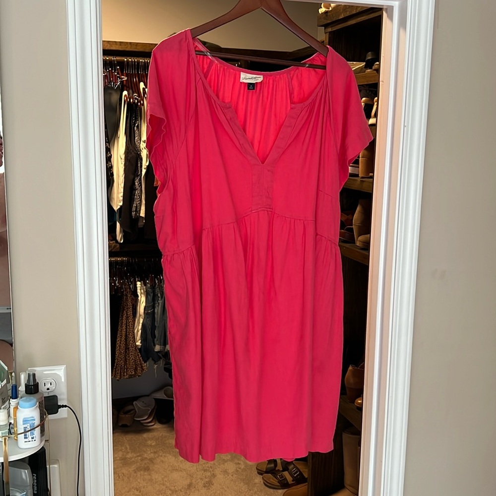 Pink dress